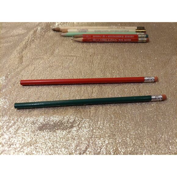 Lot Of 15 Vintage Pencils, Wyandotte, Skilcraft, Garfield, Ads, Dixon, Sears - Picture 13 of 16